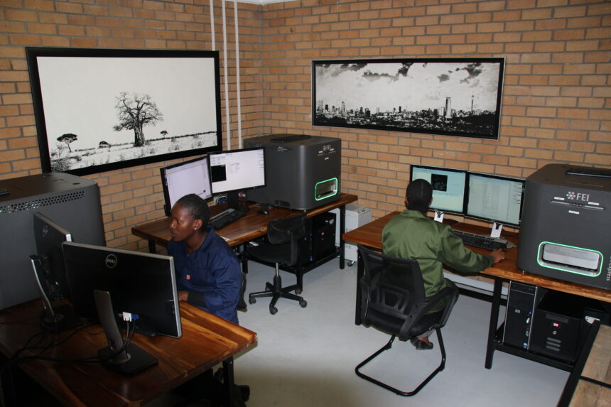 The Betachem/Nasaco process mineralogy laboratory in Johannesburg, South Africa