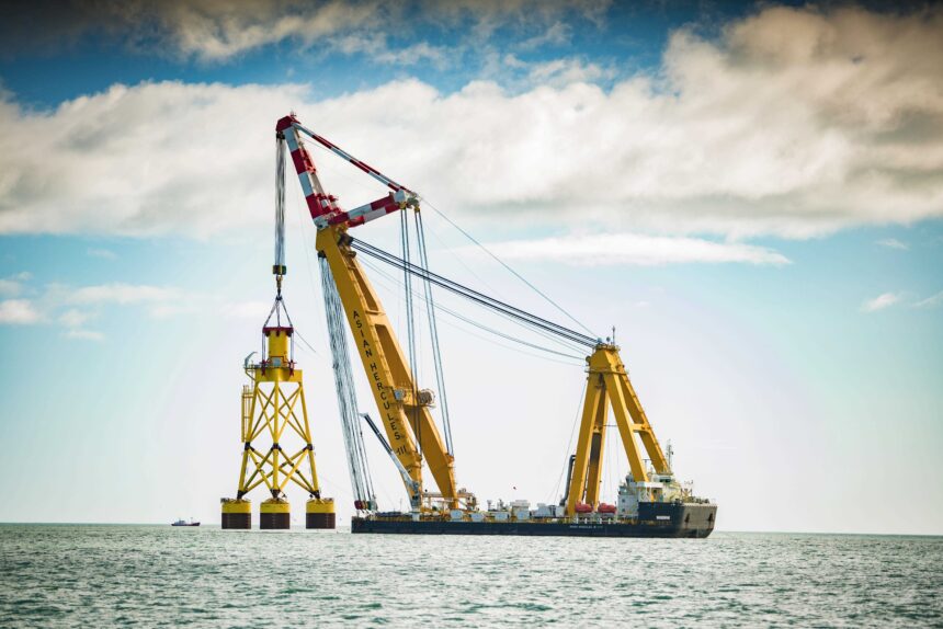 Asian Hercules III undertakes installation of the first suction bucket jacket foundation