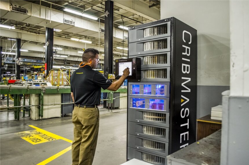 Cribmaster is a tool control technology that smoothly integrates with existing systems and tracks tools across an entir facility