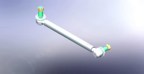 Part of the steering for a military personnel carrier