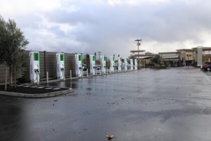 EA Chargers At SF Premium Outlets