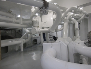 19-inch rack installation on site at Airgas Chicago