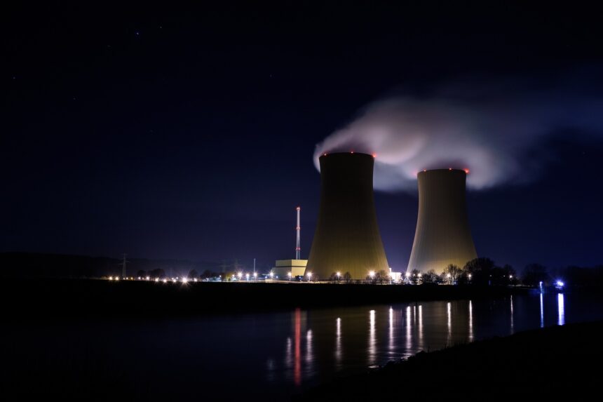 power plant long exposure