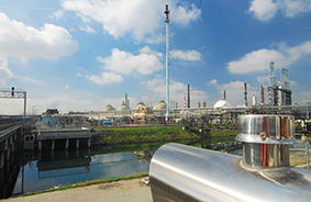 Monitoring the ambient air close to the production facility can help finding sources of emissions