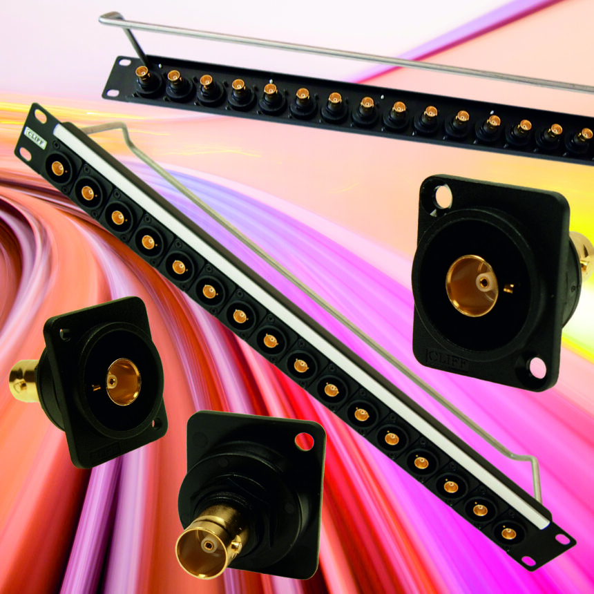 Cliff Electronics Gold Plated BNC