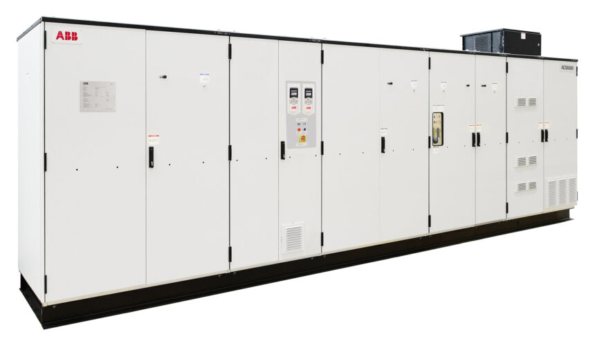 New ACS6080 medium voltage drive