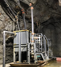 The Netzsch solution is the primary dewatering equipment
