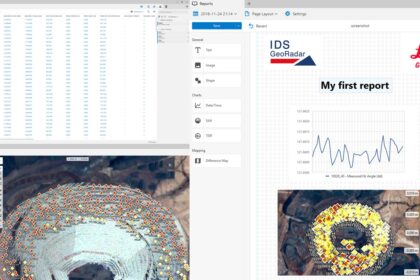 HxGN GeoMonitoring Hub Screenshot