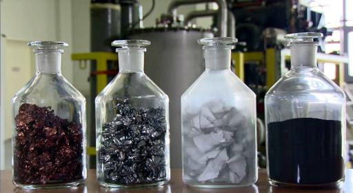 Recycled electric car batteries