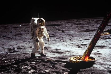 Buzz Aldrin on the surface of the Moon during the Apollo 11 mission (NASA)