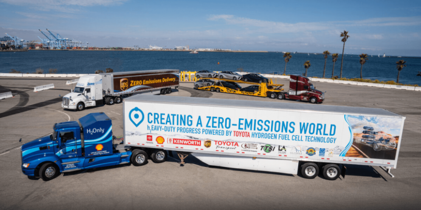 Toyota Kenworth Fuel Cell Truck