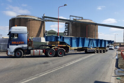 Collett & Sons Ltd - Delivering the World's Largest Crane 1