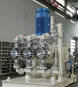 Pump designs produced by lew are compliant with the AP1675 standard for ensuring process reliability when pumping combustible or toxic fluids as well as fluids that contain solid materials or have high viscosities