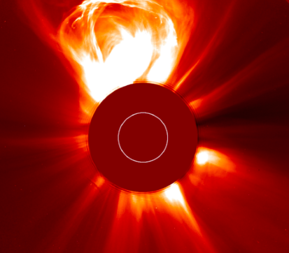 Image: ESA/NASA/SOHO