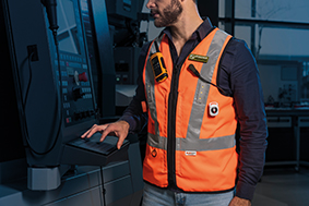 The integration of a central hub for power and comms within PPE such as smart vests allows these devices to be made smaller, less complex, lighter, cheaper and smarter