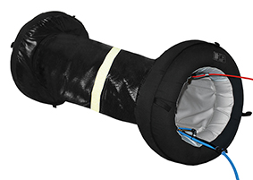 Hotpurge 7 systems cover the diamter range from 150 to 2,440 mm
