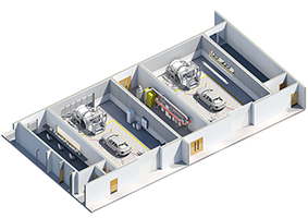 IAAPS chassis dyno arrangement