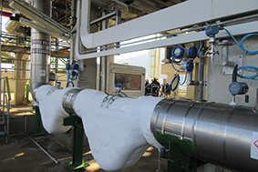LNG meters in situ