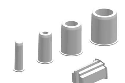 The mushroom head of the KDS/KES-VS sealing plugs prevents their being inserted too deep and lets them easily be removed