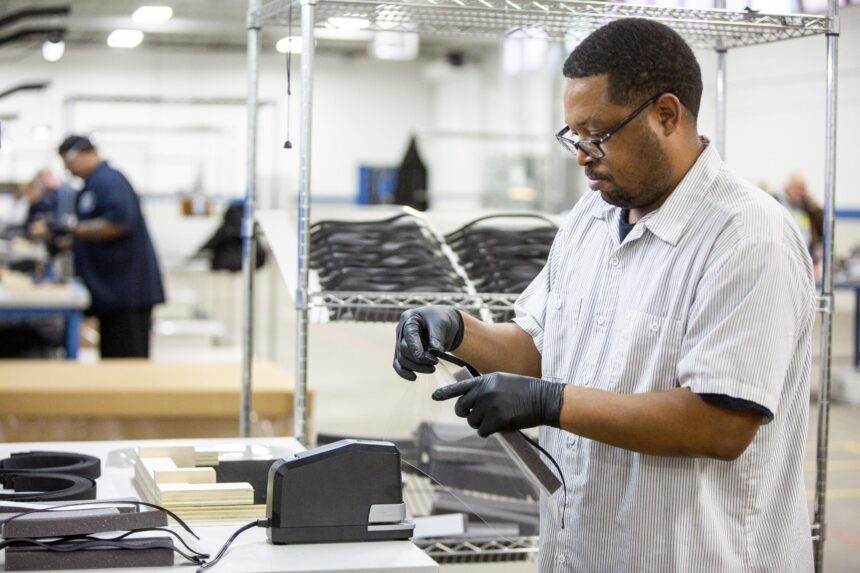 Medical equipment being made at Ford