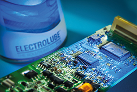 Electrolube coating in use