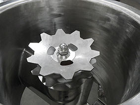 Close-up of mixing technology