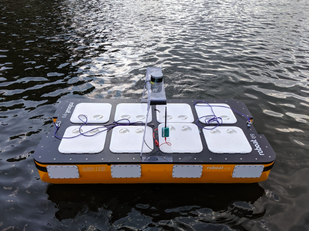 Autonomous boat trial