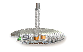 An essential starting point for the efficient use of CSP systems is the heat carrier circulating in the system. Here, the medium often used is molten salts, which are superior to thermal oil