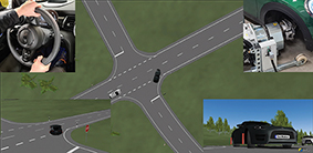 Driving in the virtual environment