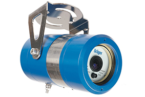 This visual ﬂame detection system uses digital image processing