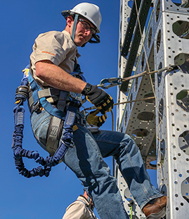 The aim of assisted reality technology is to improve safety for workers who require both hands for their tasks
