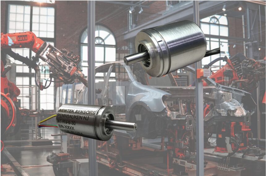The new sensors ensure the performance accuracy of industrial robotic systems used throughout automotive assembly plants