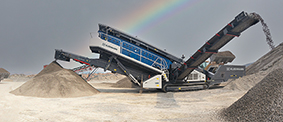 Mobile screening plants Mobiscreen MS Evo in iron ore operation in India