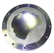 BS&B integrated rupture disc assembly