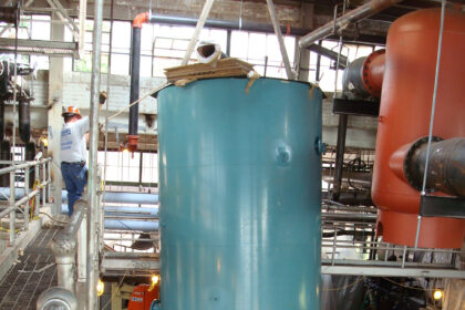 Acme Boilers 12MW boiler powered at 20KV