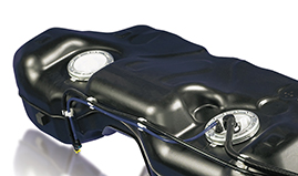 This is Simona PE, a semi-finished multilayer sheet material for items such as fuel tanks