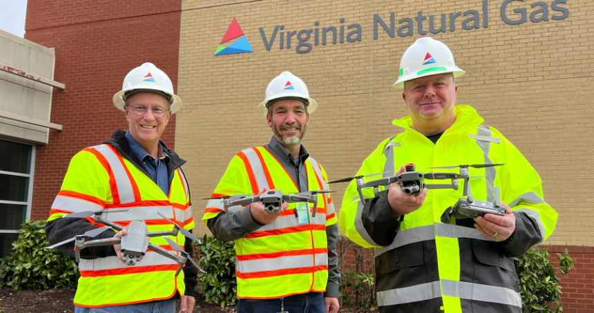 Gas pipe drones