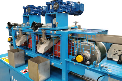 Two-stage Magnetic Disc Separator