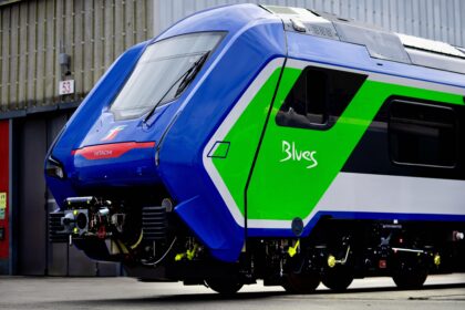 Hitachi Rail and Trenitalia's hybrid 'tri-mode' Blues Train. Photo via Hitachi Rail.