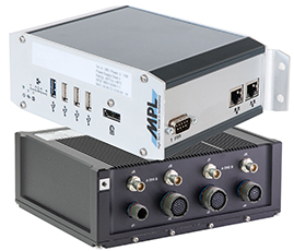 The CEC2x family comes with onboard NVMe mass storage (120GB, optional up to 1TB)
