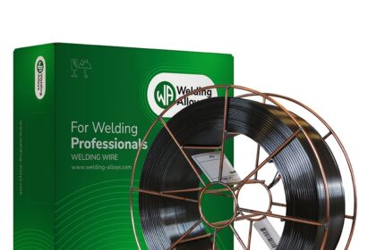 Welding Alloys' Hardface iron-based cored wire for build up or hardfacing. Image via Welding Alloys.