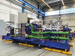 Sulzer feedwater pump packages ready to be shipped out
