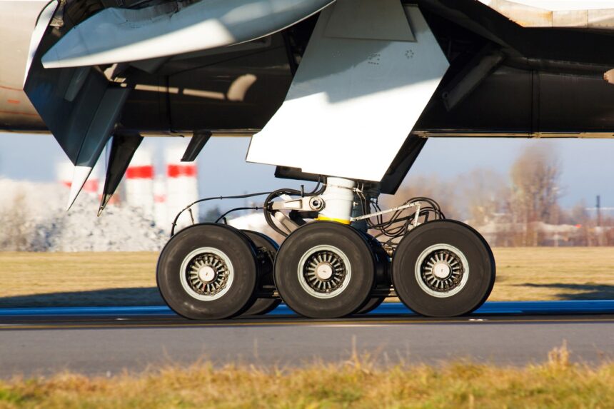 Airliners' undercarriages and control surfaces are subject tremendous loads during landing
