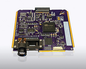 The star tracker used in the camera lens and sensor assembly