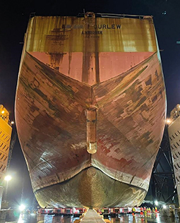The Curlew FPSO was to be transported to Norway