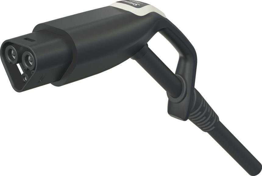 MCS connector with ergonomic and robust design