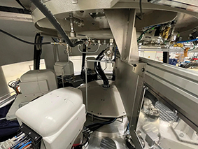 The Imoberdorf imo-space provides plenty of space, allowing the machine to be equipped with up to 16 processing stations. The trailing plate ensures maximum accuracy during high-speed production