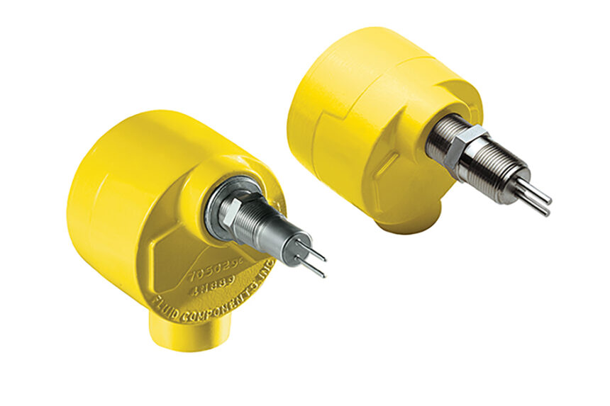 Main cut-in image bottom left page 41 - The FLT93S for flow and temperature monitoring is designed for heavy industrial environments including high temperature and high pressure