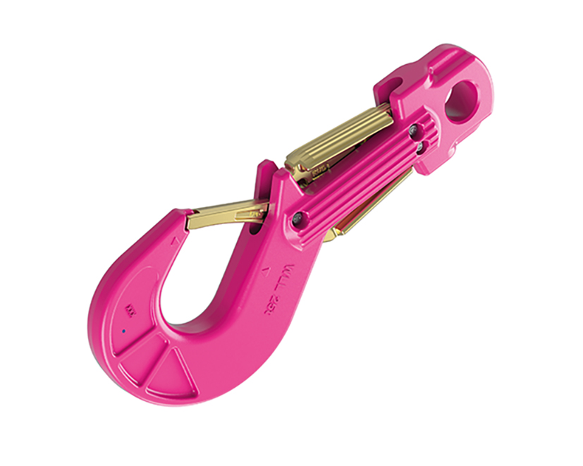 The ROV Hook features a twin trigger mechanism and an outwards opening safety latch