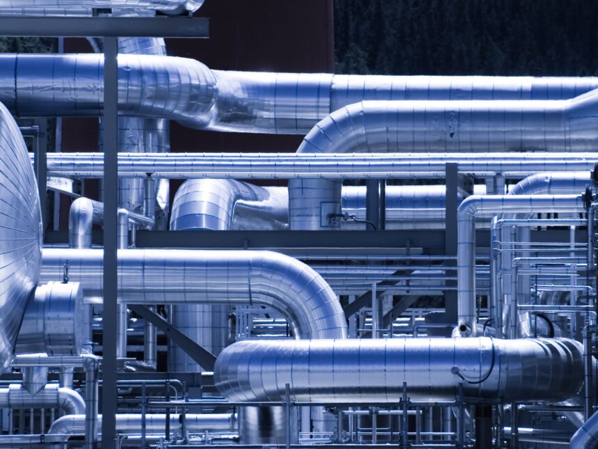 Gas plant from Getty Images